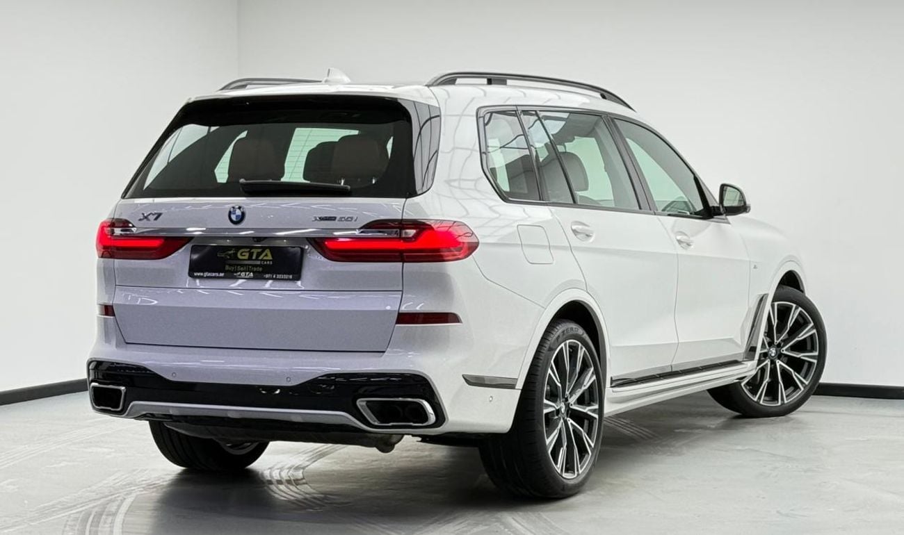 BMW X7 2019 BMW X7 xDrive50i M-Sport, Warranty, Full BMW Service History, 7 Seater, Fully Loaded, GCC