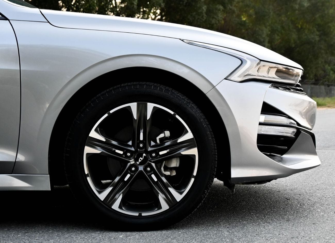 Kia K5 2.5L GDI EX Kia K5 2.5L, 2022 GCC, Full Option, Accident-Free Excellent Condition 1418 AED Monthly