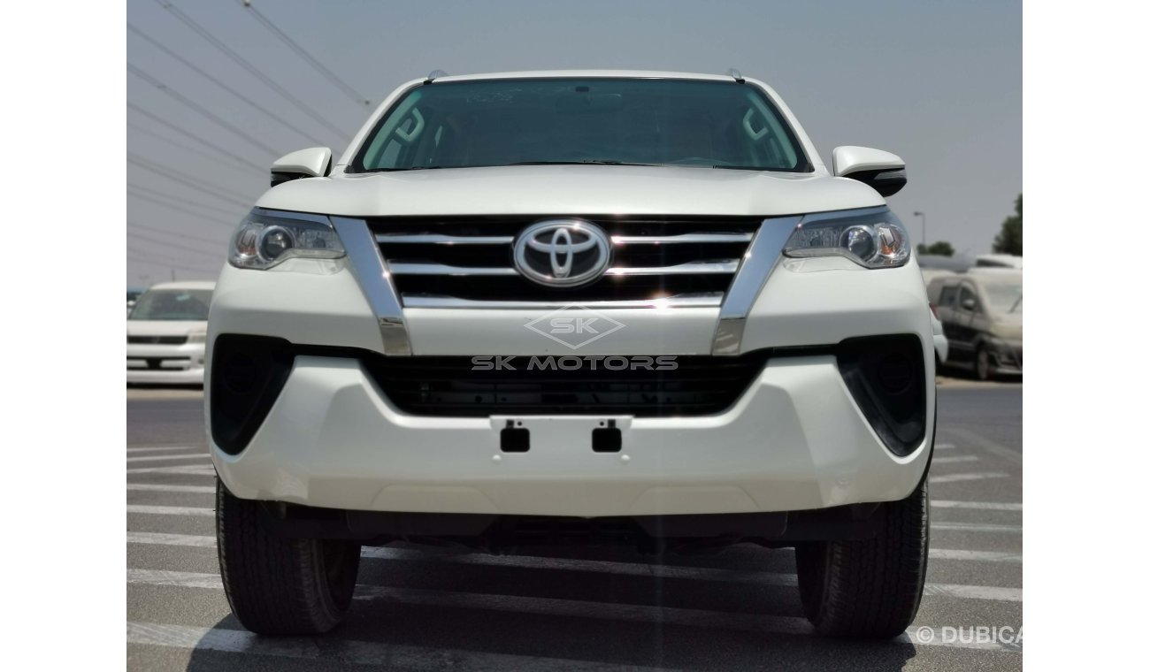 Toyota Fortuner 2.7L, 17" Tyre, DRL LED Headlights, ECO/PWR Drive Mode, Fabric Seats, Dual Airbags (LOT # 9582)