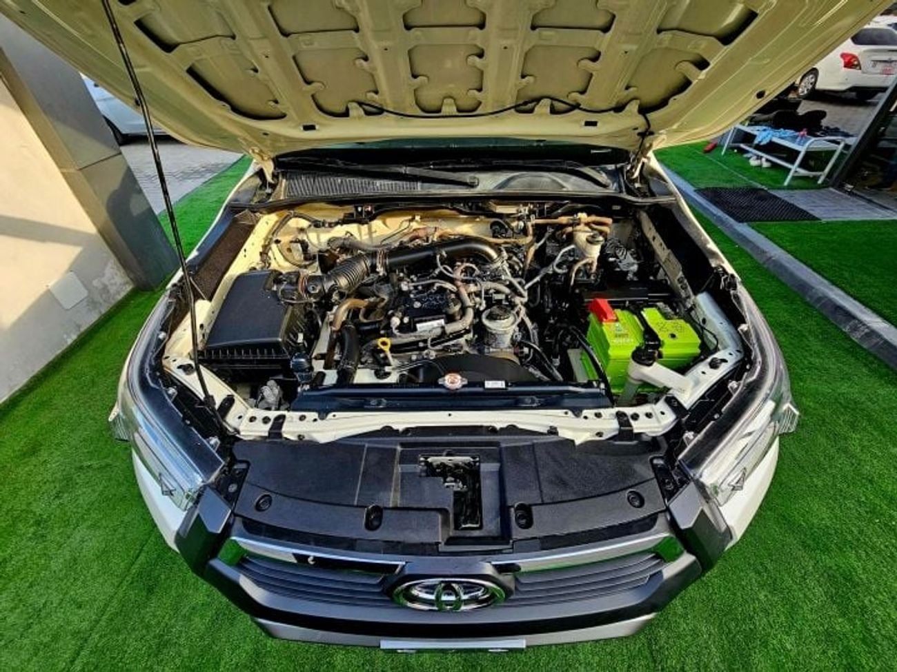 Toyota Hilux Toyota Hilux GL 2021 Model SR5 v4 2.7L Petrol Engine Colour White Transmission Automatic Interior Re