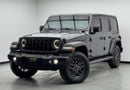 Jeep Wrangler Unlimited Sport S 2.0L A/T  2025 Jeep Wrangler Unlimited Sport S, Jeep Warranty+Service Contract+Ful