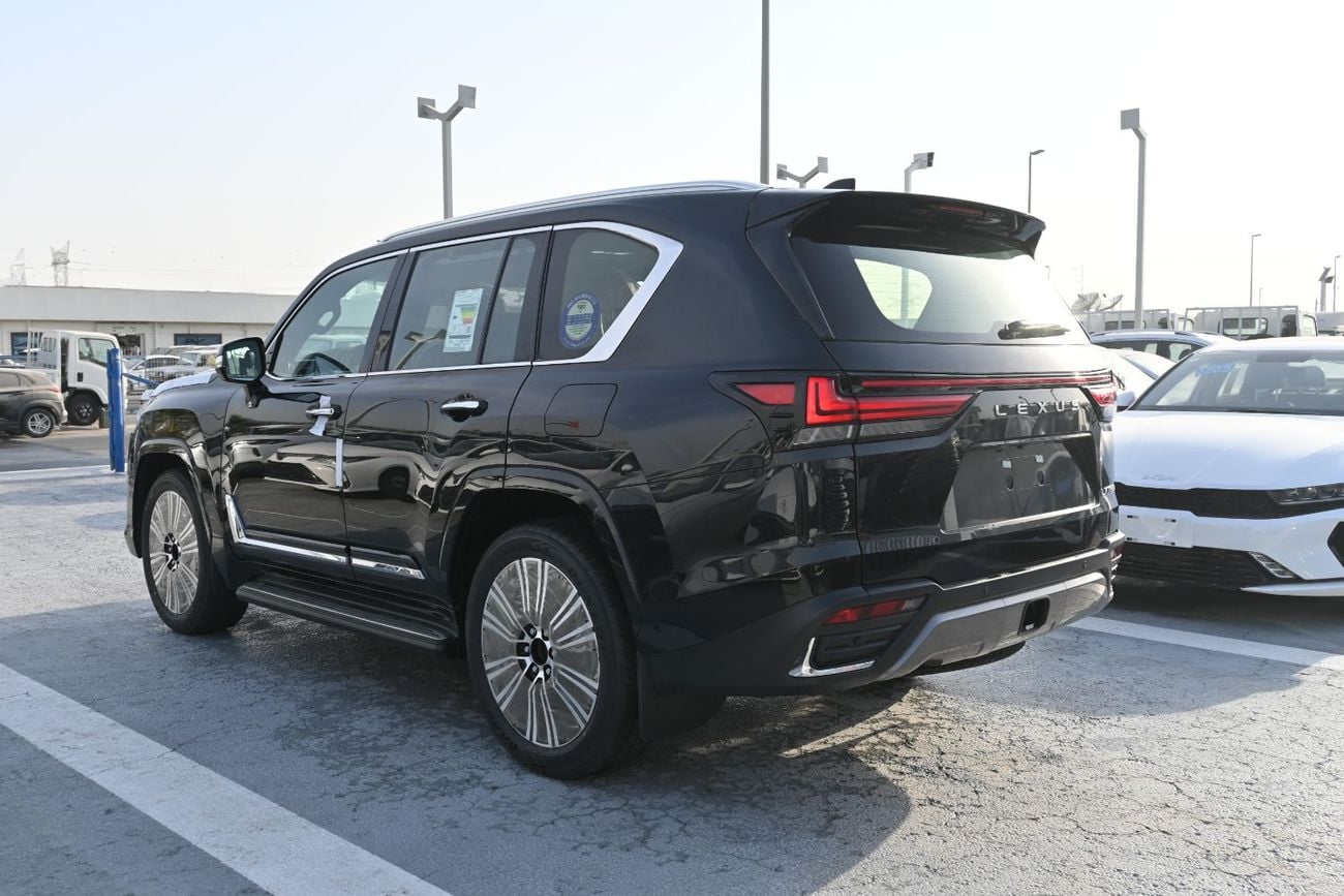 لكزس LX 700h Lexus LX700h Signature 3.5L Twin-Turbo + Hybrid V6, Model 2026, Color Black inside Red