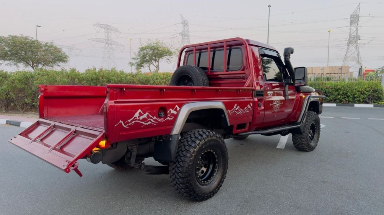 Toyota Land Cruiser Pick Up BULL BAR WITH LED LIGHTS | AIR SNORKEL | 2013 | RHD | 4.5L DIESEL | REAR VIEW CAMERA