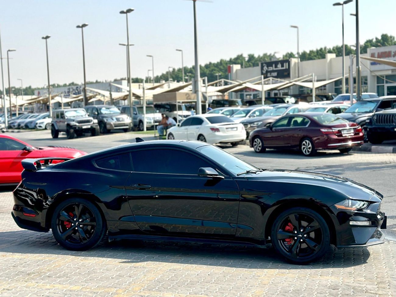 Ford Mustang Ecoboost | Monthly 1020/- | Blindpsot | Lane Assist | Cruise Control | # 34408