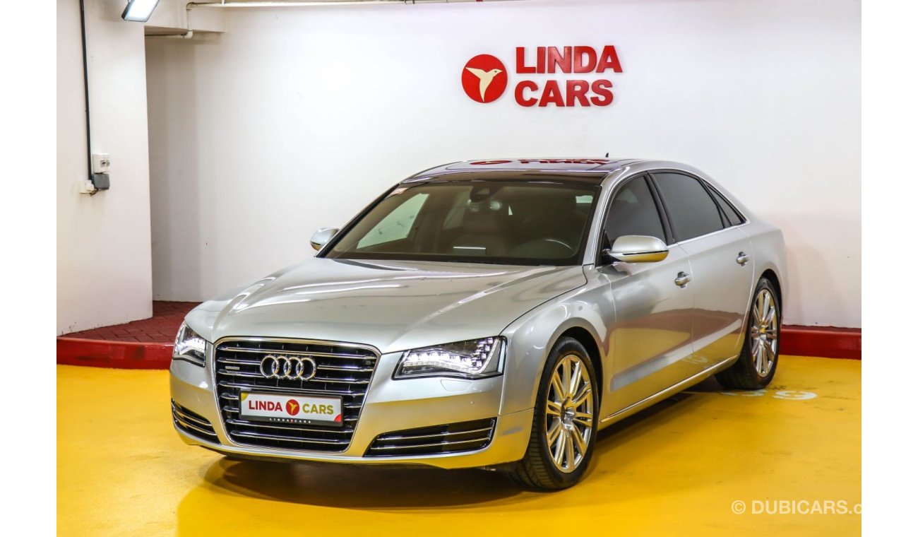 أودي A8 Audi A8L 3.0T 2013 GCC under Warranty with Zero Down-Payment.