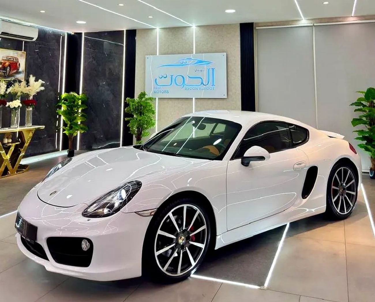 بورش كايمان S LOVELY S || HIGH OPTIONS || GCC || RECENTLY SERVICED || AWESOME INTERIOR