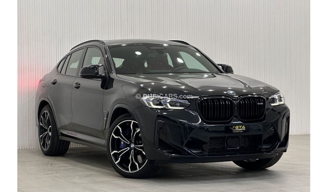 BMW X4 2022 BMW X4M Competition, March 2027 BMW Warranty + Service Pack, Full Options, Low Kms, GCC
