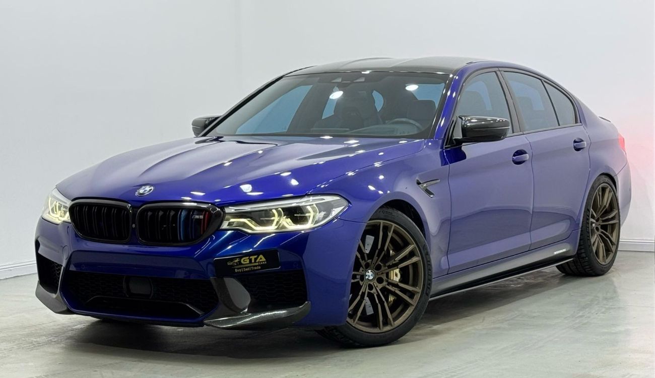 بي أم دبليو M5 Competition 4.4L (700 HP) 2019 BMW M5 Competition, Full Service History, Stage 2 Engine + Gear, GCC