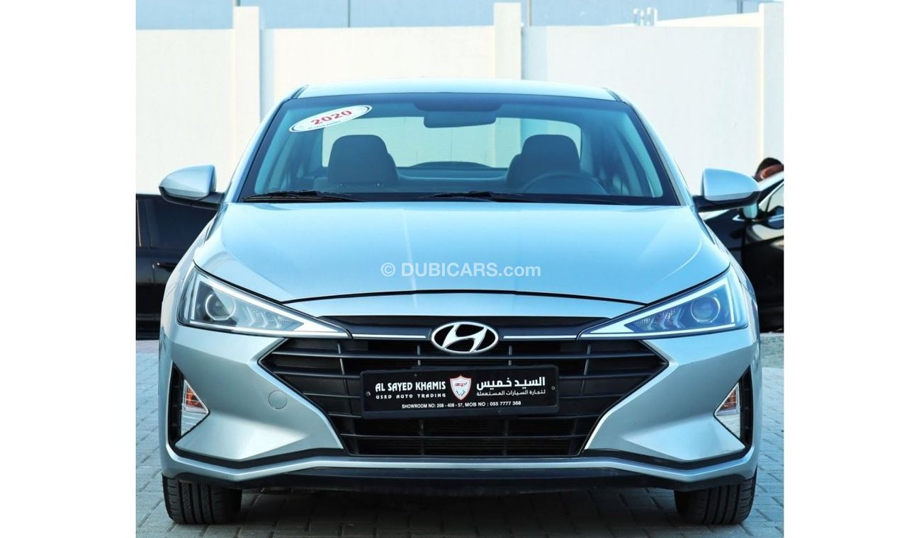 هيونداي إلانترا GL هيونداي إلنترا 2020 خليجي بحالة ممتازة