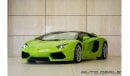 Lamborghini Aventador LP700 Roadster | 2014 - GCC - Service History - Extremely Low Mileage - Pristine Condition | 6.5L V1