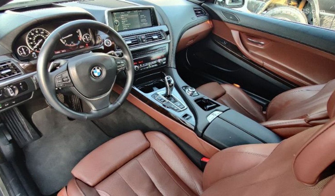 BMW 630i 2012  convertible full options American specs Clean title