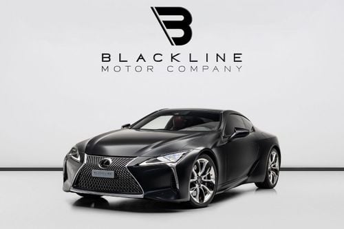 Lexus LC500 5.0L V8 Titanium 2022 Lexus LC 500, 2027 Lexus Warranty, 2026 Lexus Service Contract, Low KMs, GCC
