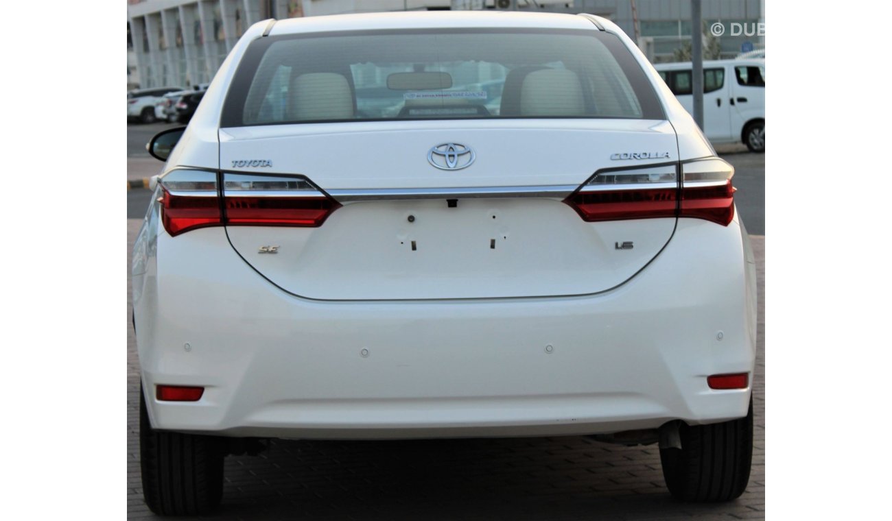 Toyota Corolla Toyota Corolla 2018 GCC in excellent condition 1600cc No. 2 without accidents, very clean from insid