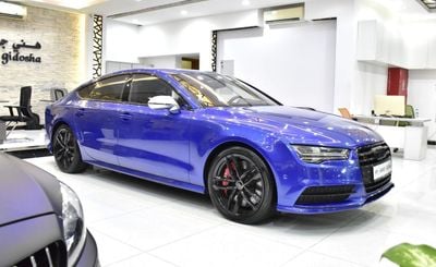 أودي S7 TOP EXCELLENT DEAL for our Audi S7 ( 2016 Model ) in Blue Color GCC Specs