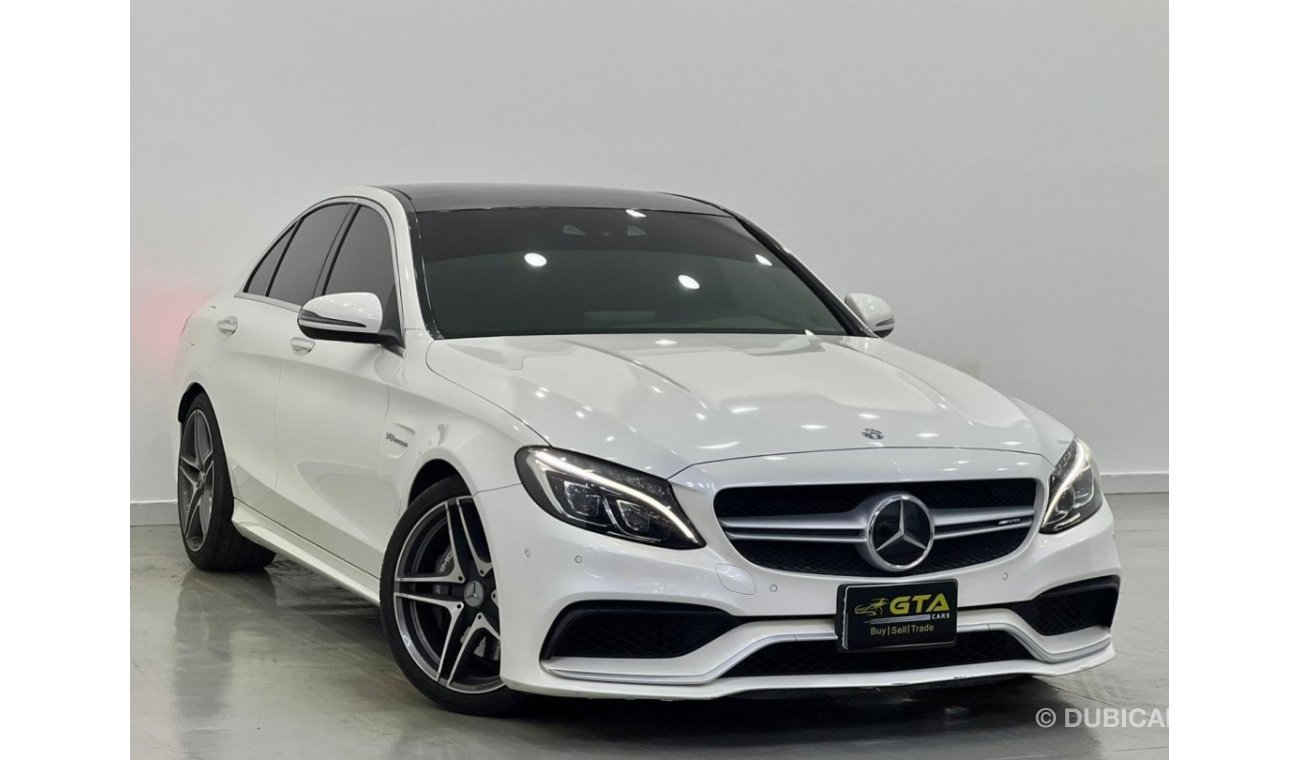 Mercedes-Benz C 63 AMG 2017 Mercedes C 63 AMG, Full Service history, Warranty, GCC