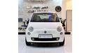 Fiat 500 AMAZING Fiat 500 2010 Model!! White Color! GCC Specs.