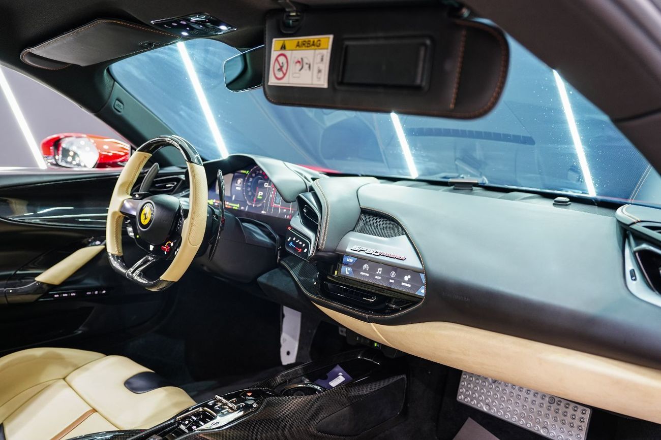 Ferrari SF90 Stradale Extended Asseto Fiorano Package, Al Tayer Warranty + Service!!