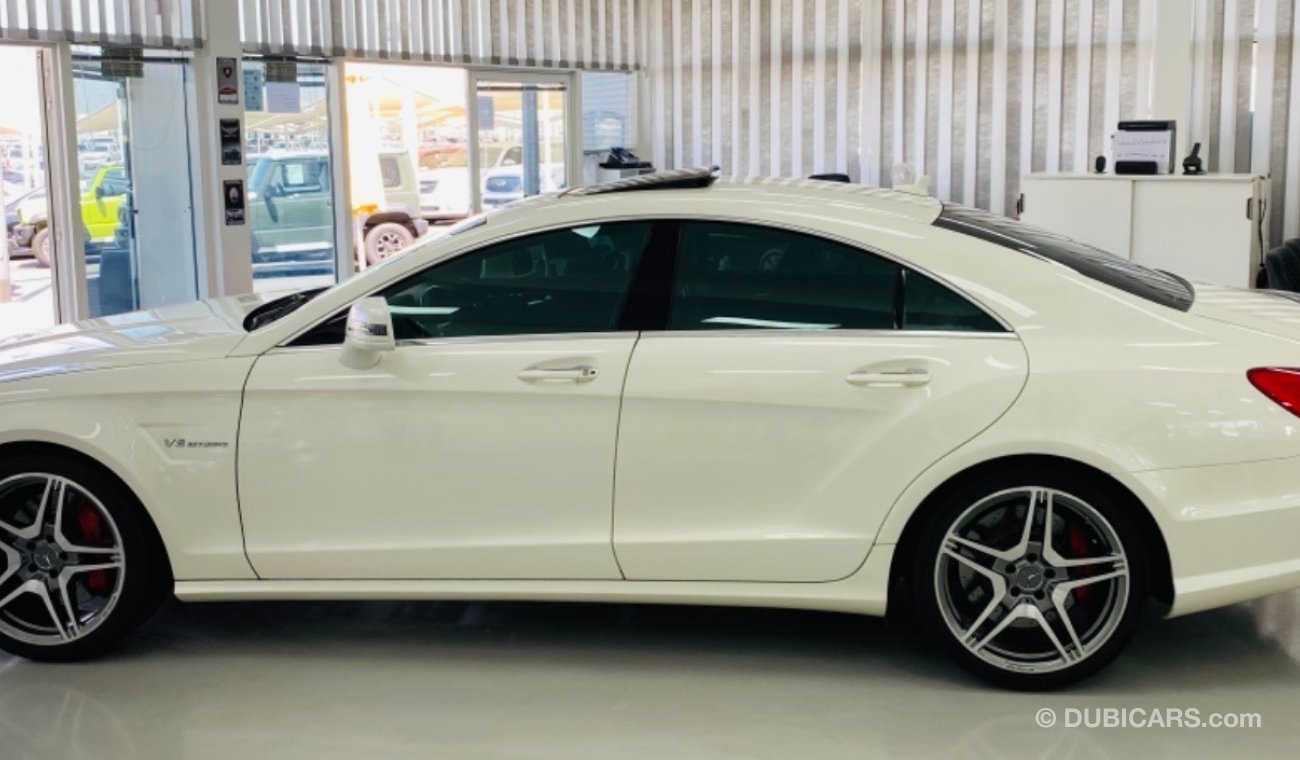 مرسيدس بنز CLS 63 AMG GCC .. FSH .. Original Paint .. Perfect Condition