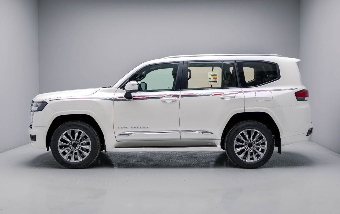 Toyota Land Cruiser GX 4.0L - White Pearl Inside Black | Export Only