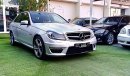 Mercedes-Benz C 300 Imported 2010 model, adapter 63, silver color inside red number one, leather hatch, sensors, alloy w