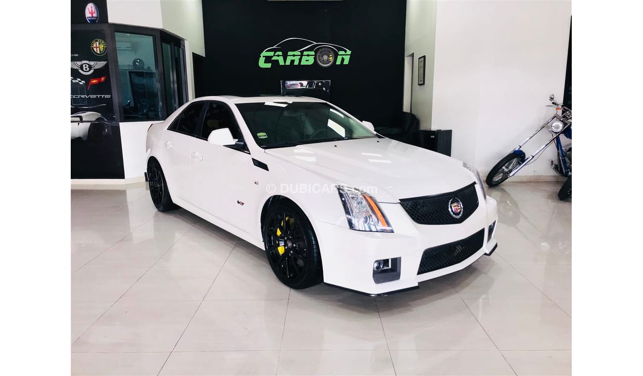 كاديلاك CTS V - GCC - 2013 -ONE YEAR WARRANTY
