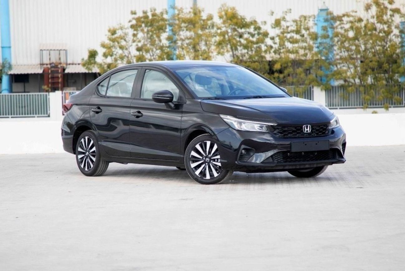 هوندا سيتي هوندا سيتي 1.5 LXS 2024 - أسود كريستالي من الداخل عاجي