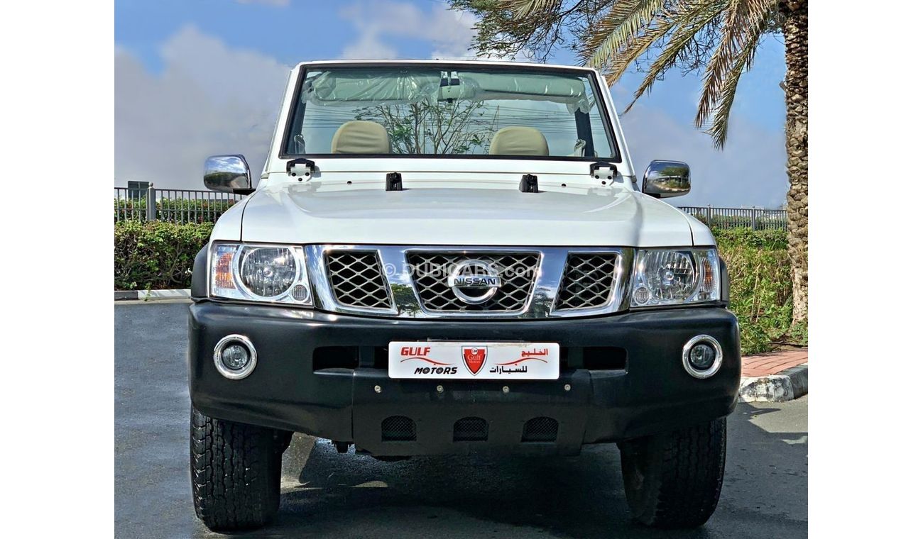 نيسان باترول بيك آب OPEN ROOF - 2017 - 1000KM - EXCELLENT CONDITION - AGENCY MAINTAINED