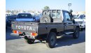 تويوتا لاند كروزر بيك آب 79 SINGLE CAB PICKUP V8 4.5L DIESEL MANUAL TRANSMISSION WITH DIFF.LOCK