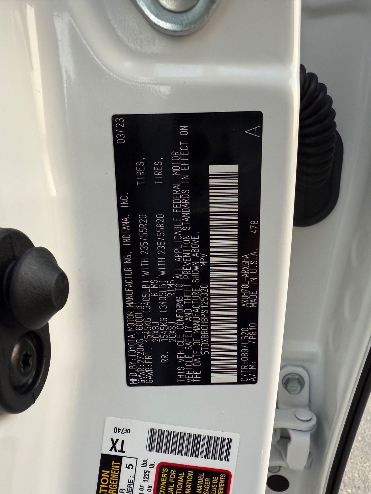 Toyota Highlander 2.5L Hybrid VXR (AWD) 2023 LIMITED HYBRID HEV 2.5 (AWD) LIMITED EDITION USA SPEC