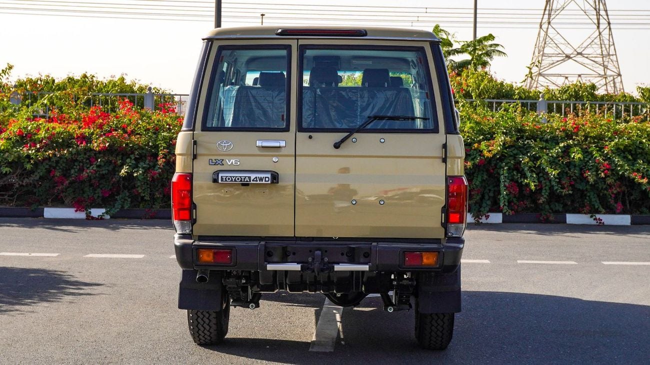 تويوتا لاند كروزر 70 ECTAGR015 - 2025 Toyota LC76 5 Doors Hardtop - 4.0L Petrol Manual - Beige