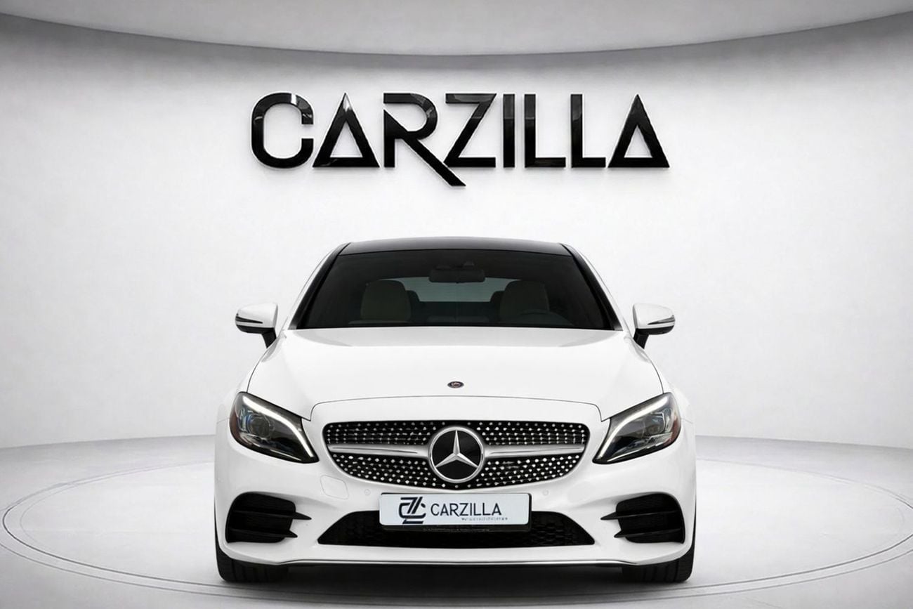 Mercedes-Benz C 300 Coupe AED 1,958 P.M l 0% Down Payment l C300 AMG Coupe l 1 Year Warranty