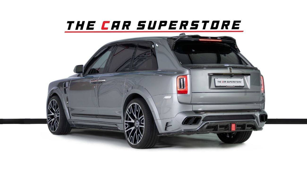 Rolls-Royce Cullinan GCC-VIP Seats-Cobalt Blue Interior-24 Inch Mansory Rims-Blue Calipers