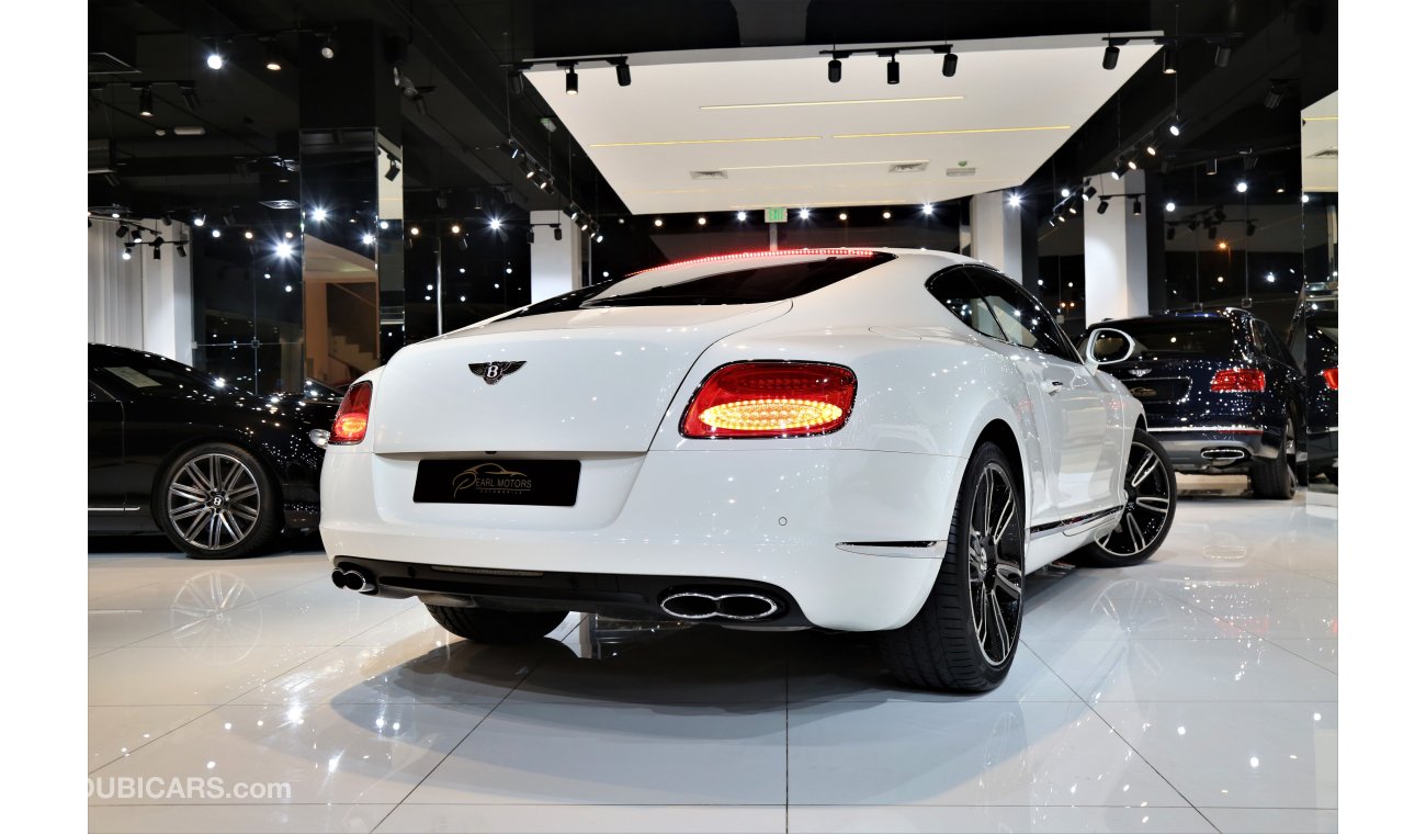 بنتلي كونتيننتال جي تي 2015 II BENTLEY CONTINENTAL GT V8 II LOW MILEAGE