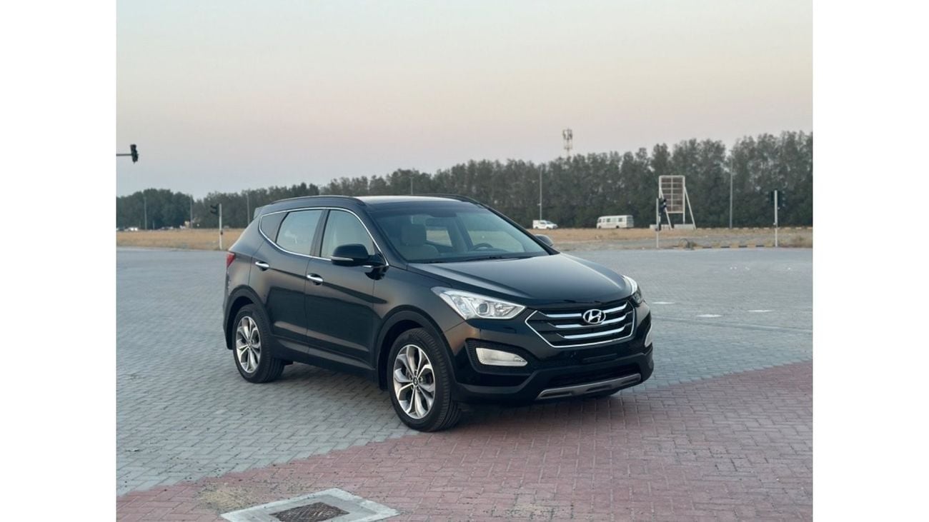 هيونداي سانتا في GLS موديل 2015 خليجي فل مواصفات بانوراما وكراسي جلد ومثبت سرعه