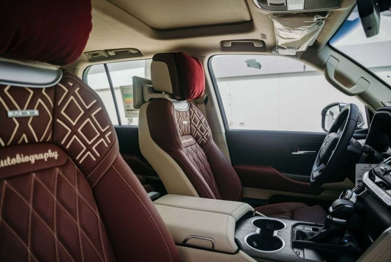 Toyota Land Cruiser MBS Seats Autobiography 4 Seater VIP with Luxurious Two Tone Leather