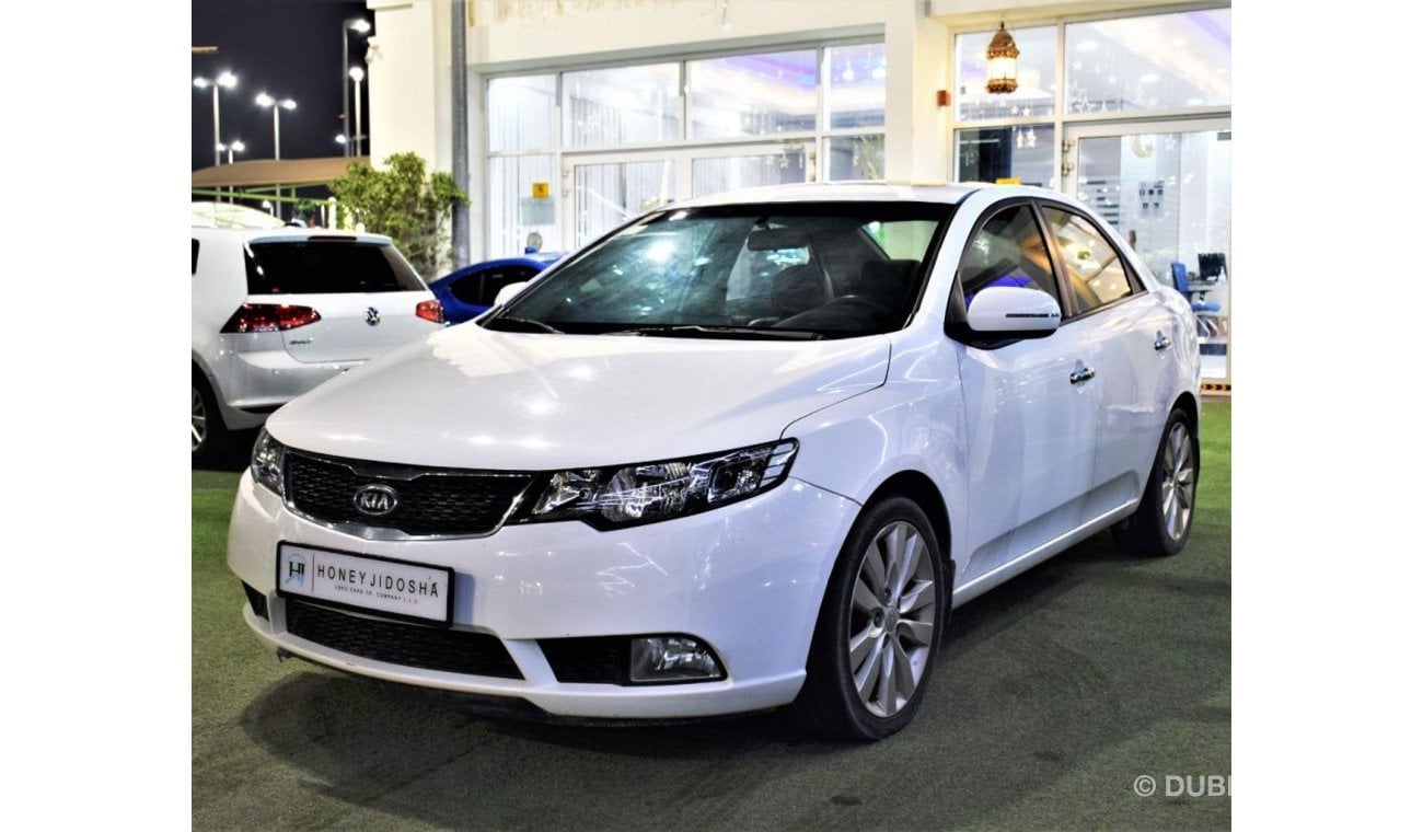 كيا سيراتو ORIGINAL PAINT! ( صبغ وكاله ) KIA CERATO 2012 Model!! in White Color! GCC Specs