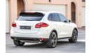 بورش كايان Porsche Cayenne under Warranty with Zero downpayment