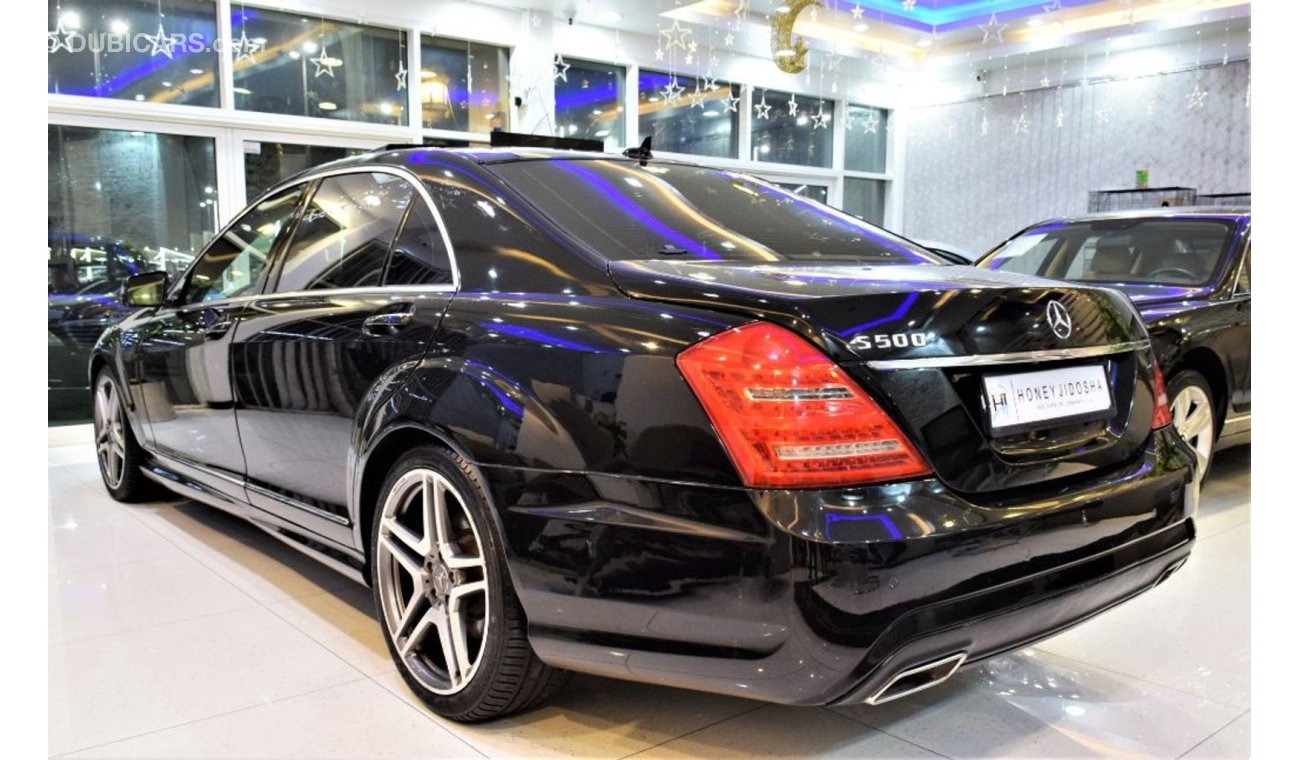 مرسيدس بنز S 350 ONLY 84000 KM!!! Mercedes Benz S500 ( AMG Kit ) 2012 Model!! Black Color! GCC Specs