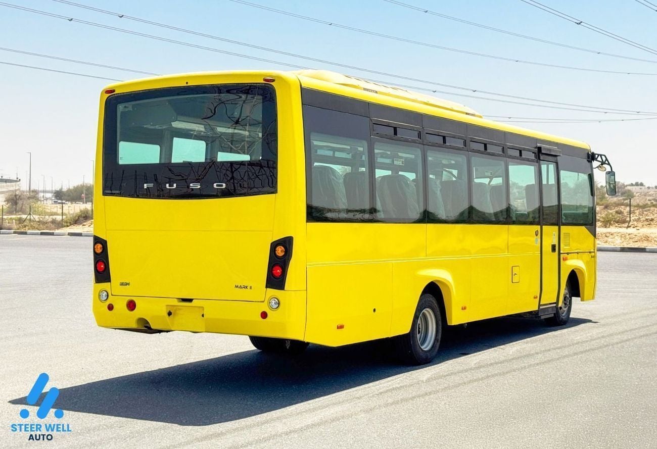 Mitsubishi Fuso BA 3.9L Diesel RWD Bus | 37 Seats | Powerful AC | ABS | Emergency Exit Door