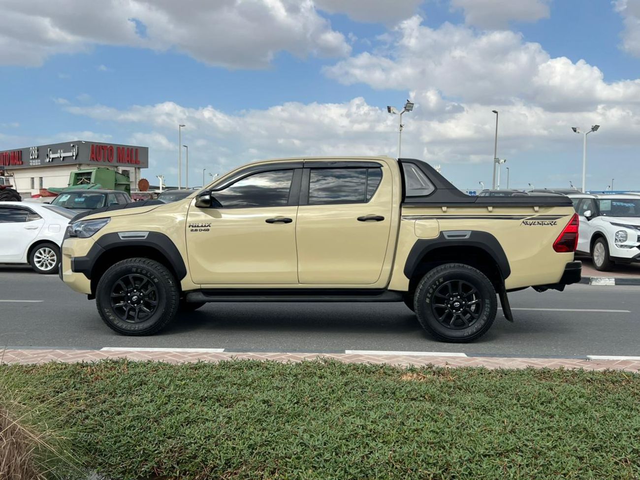 تويوتا هيلوكس The Toyota Hilux is a legendary, tough, and versatile pickup truck known for reliability, available 