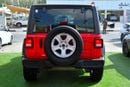 Jeep Wrangler Unlimited Sport JEEP WRONGLER 2021 RED INTERIOR