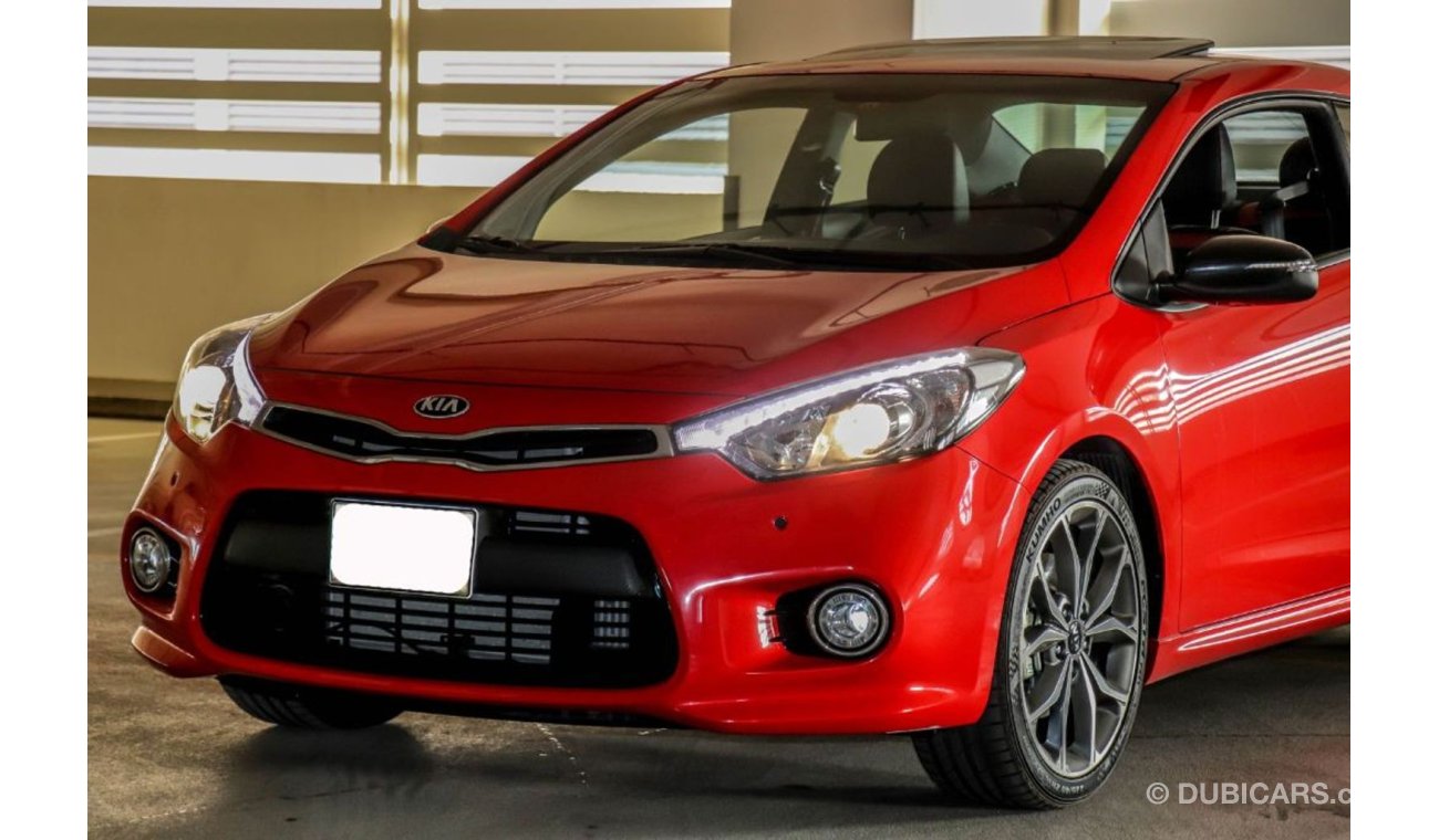 Kia Cerato Koup 2017 GCC Under Agency warranty