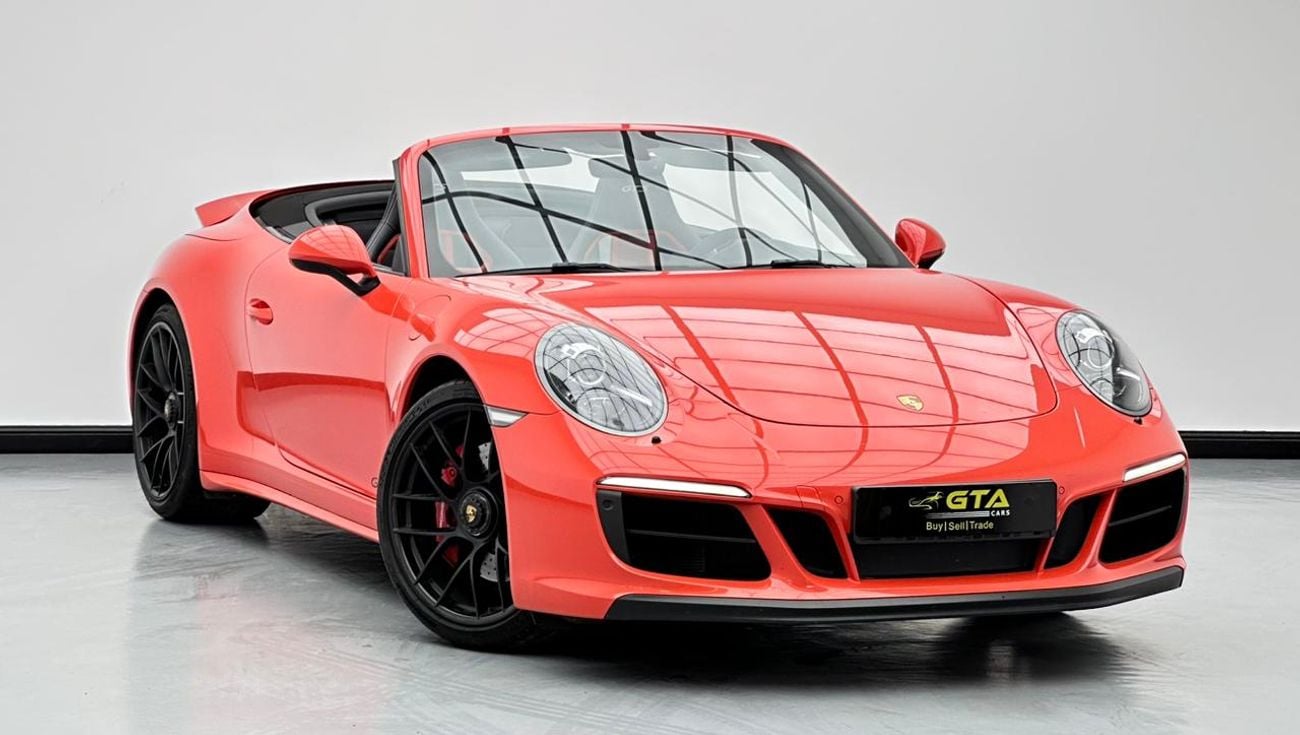 بورش 911 2018 Porsche 911 Carrera GTS Cabriolet, 1 Year Unlimited KM Warranty, Porsche Full Service History