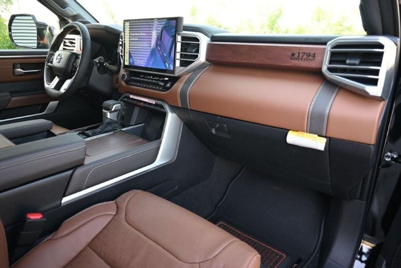 تويوتا سيكويا 2025 TOYOTA SEQUOIA 1794 EDITION HYBRID V6 3.5L TURBO 4WD 7-SEATER AUTOMATIC