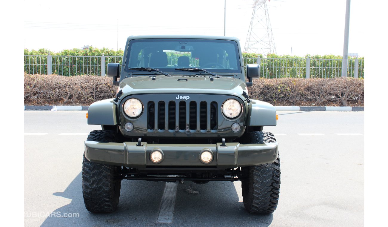 Jeep Wrangler 2015 unlimited / Jeepers Edition/ GCC from Western motors