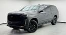 Cadillac Escalade SPORT PLATINUM 2024 Cadillac Escalade Sport Platinum Black Edition, 2028 Cadillac Warranty, Pilot Se