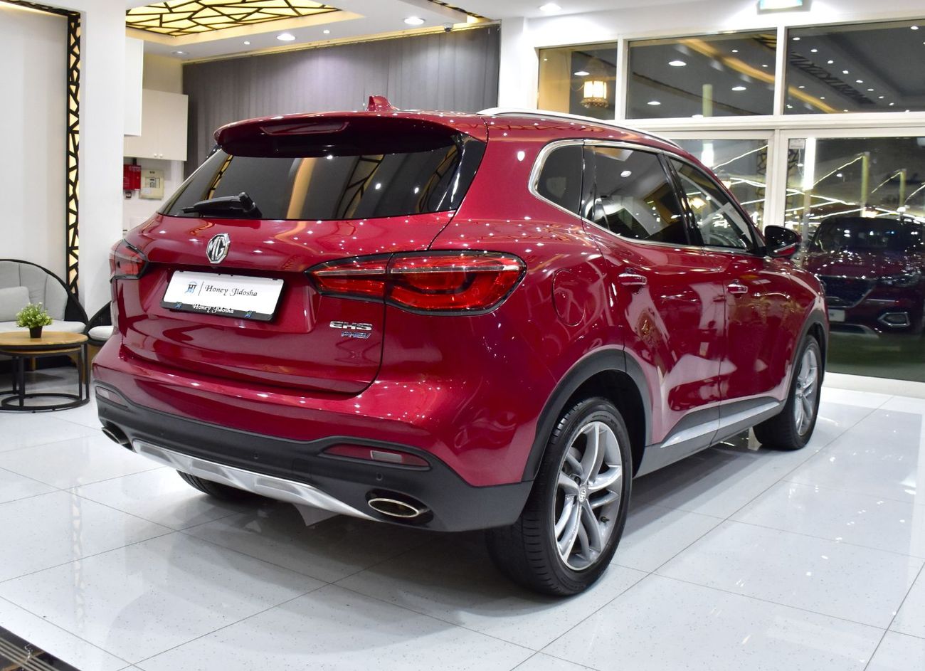 MG HS Hybrid+ EXCELLENT DEAL for our MG E-HS / PHEV ( 2021 Model ) in Red Color GCC Specs