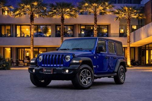 جيب رانجلر Wrangler Unlimited Sport | 2,037 P.M | 0% Downpayment | Jeep Wrangler Unlimited Sport! | Ramadan Off