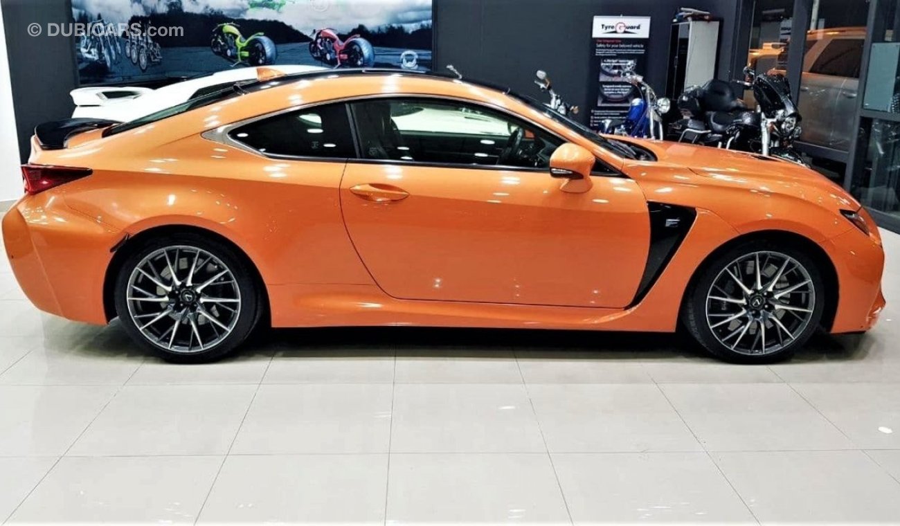 لكزس RC F LEXUS RCF 2015 IN A BEAUTIFUL CONDITION FOR ONLY 115K AED