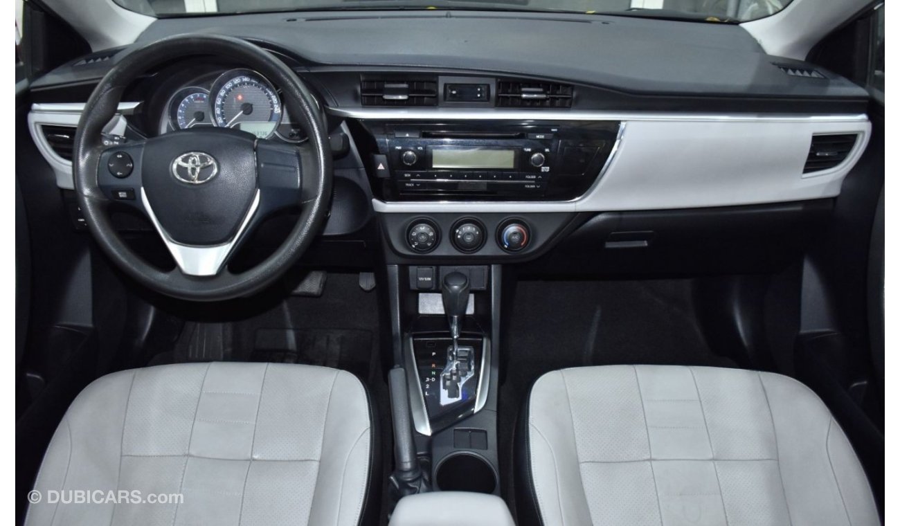 تويوتا كورولا EXCELLENT DEAL for our Toyota Corolla 1.6L ( 2014 Model ) in Grey Color GCC Specs